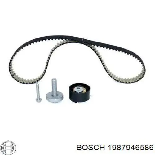 1987946586 Bosch correia do mecanismo de distribuição de gás, kit