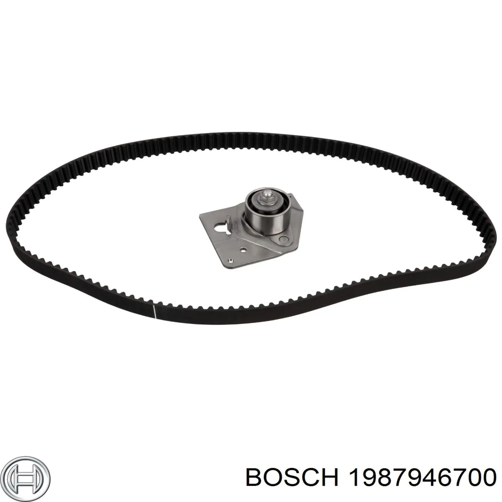 1987946700 Bosch correia do mecanismo de distribuição de gás