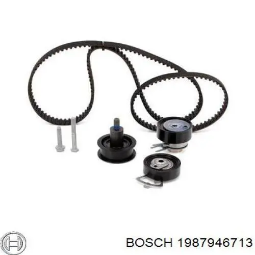 1987946713 Bosch correia do mecanismo de distribuição de gás, kit