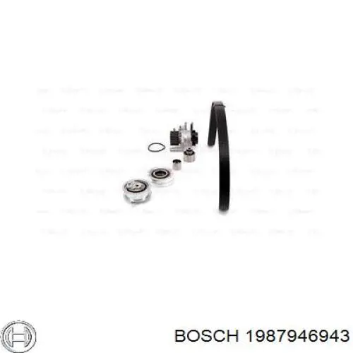 Ремень ГРМ, комплект Bosch 1987946943