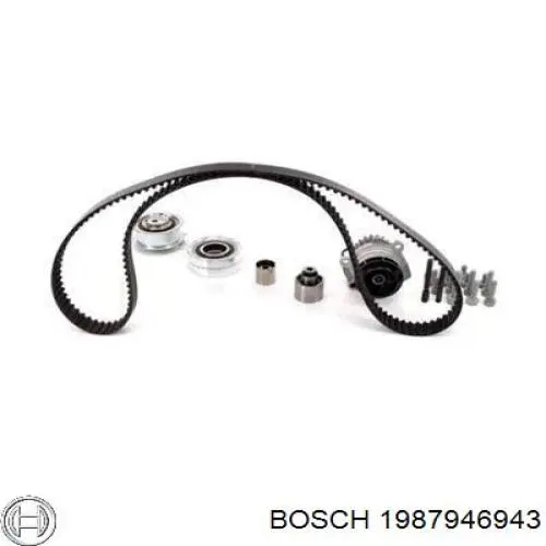 1987946943 Bosch Комплект ремня ГРМ