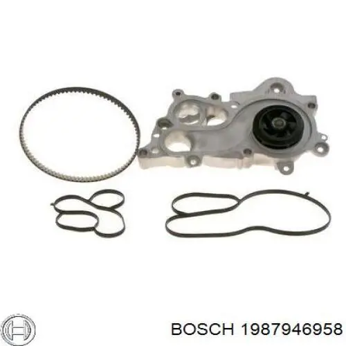 1987946958 Bosch correia dos conjuntos de transmissão, kit