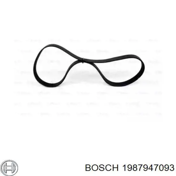 Correa trapezoidal 1987947093 Bosch