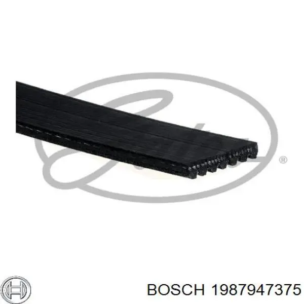 Клиновый ремень Bosch 1987947375 цена, от 13.35 USD