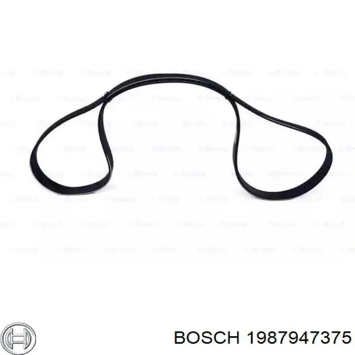 1987947375 Bosch correia dos conjuntos de transmissão