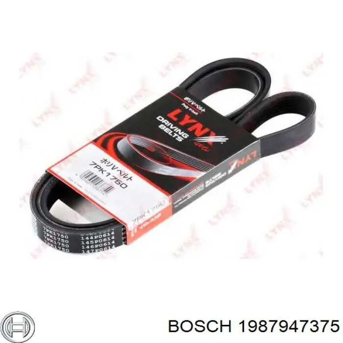 1987947375 Bosch Поликлиновый ремень