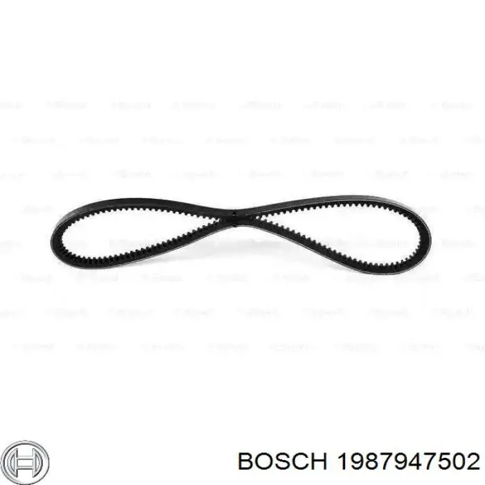 1987947502 Bosch correia dos conjuntos de transmissão