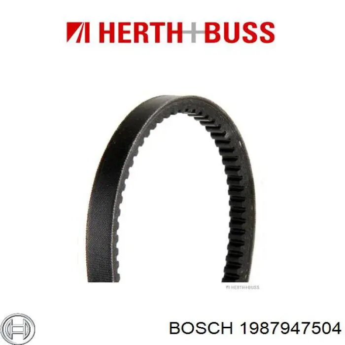 Клиновый ремень Bosch 1987947504 цена, от 6.15 USD