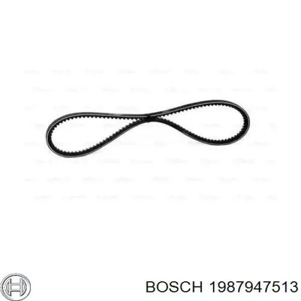 1987947513 Bosch correia dos conjuntos de transmissão