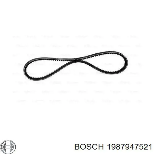 1987947521 Bosch correia dos conjuntos de transmissão