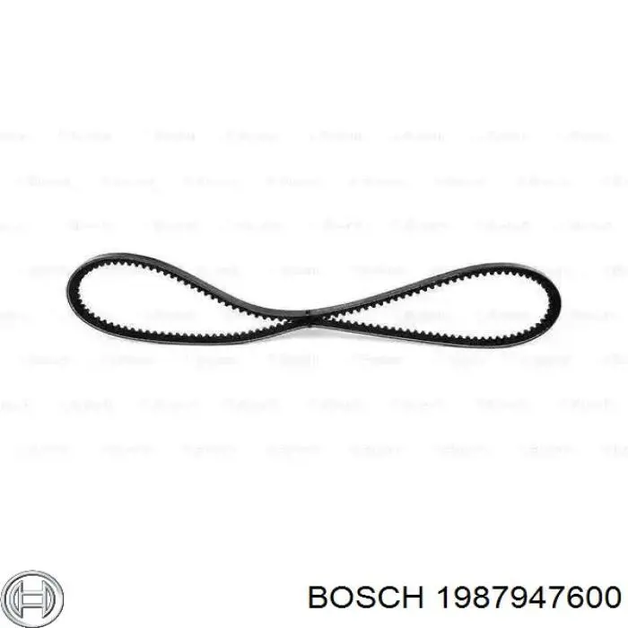 1987947600 Bosch correia dos conjuntos de transmissão