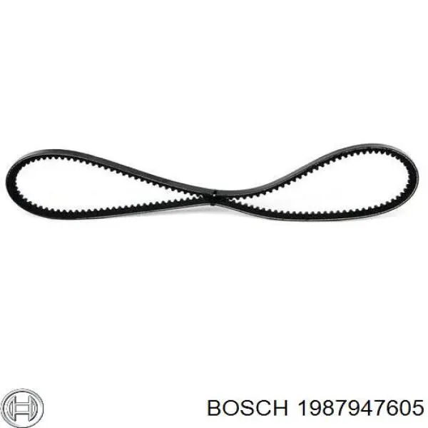 Correa trapezoidal 1987947605 Bosch