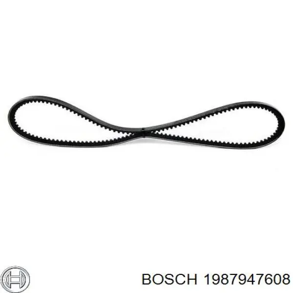 Correa trapezoidal 1987947608 Bosch