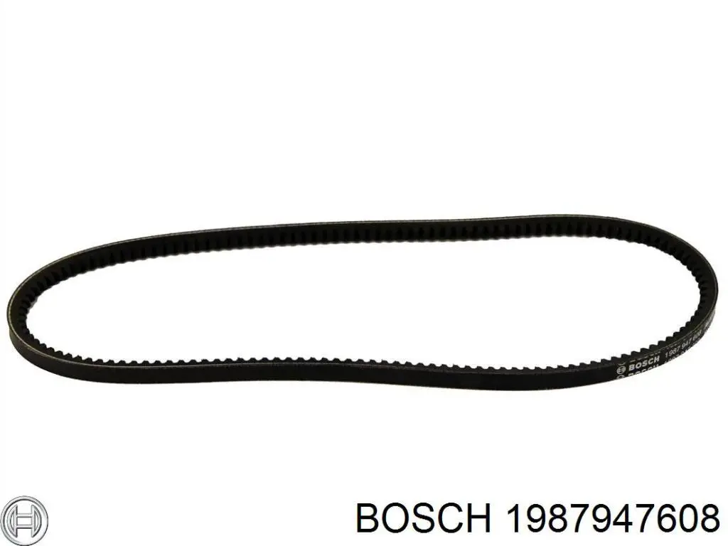 Ремінь приводний, агрегатів 1987947608 Bosch