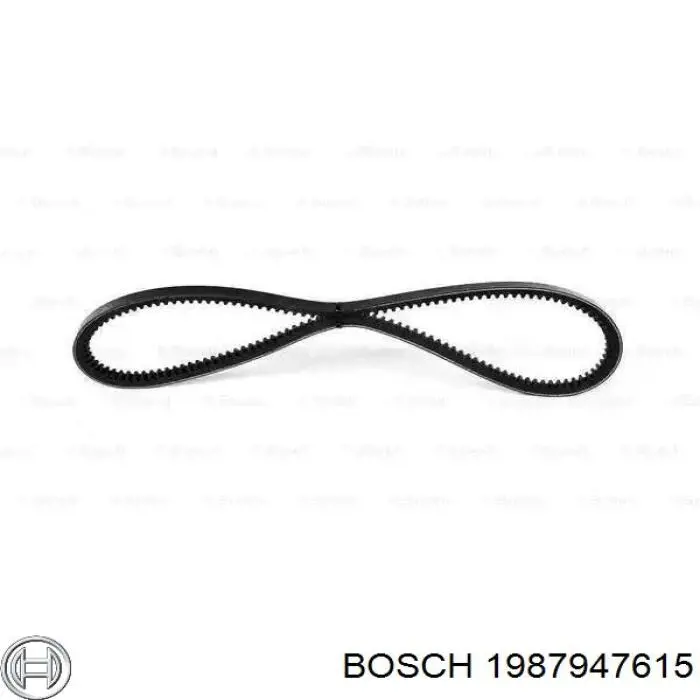 1987947615 Bosch correia dos conjuntos de transmissão