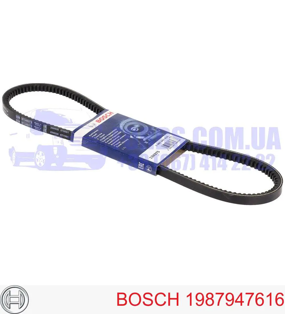 Ремень кондиционера Bosch 1987947616