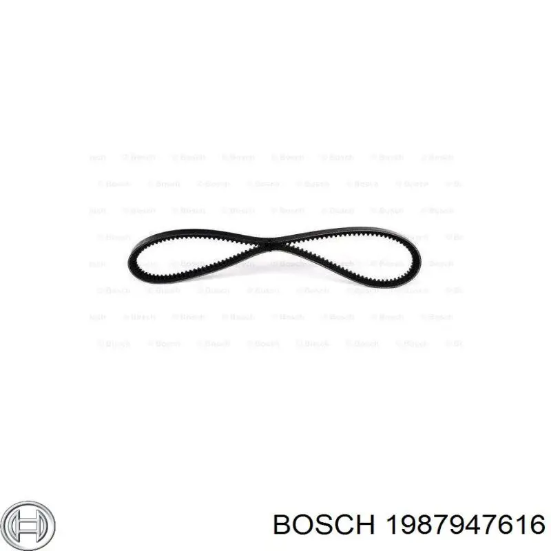 Клиновый ремень Bosch 1987947616 цена, от 4.54 USD