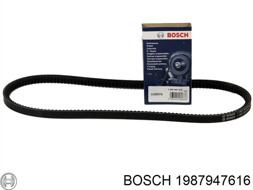 Ремень генератора 1987947616 Bosch