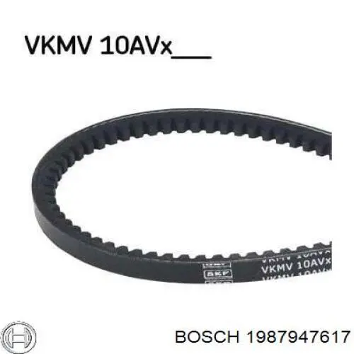 1987947617 Bosch Поликлиновый ремень