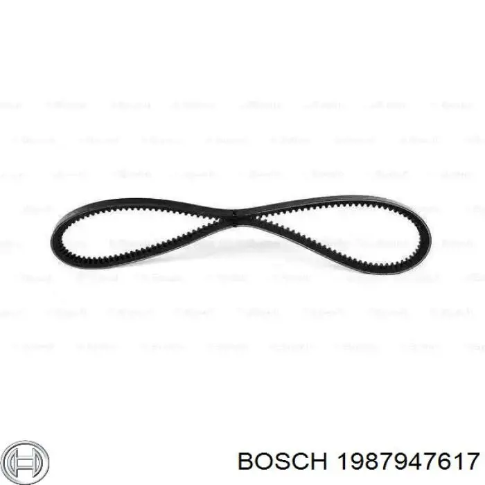 1987947617 Bosch correia dos conjuntos de transmissão