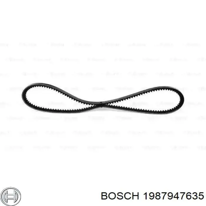 1 987 947 635 Bosch correia dos conjuntos de transmissão
