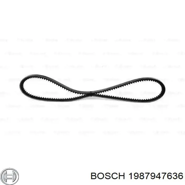 1987947636 Bosch correia dos conjuntos de transmissão