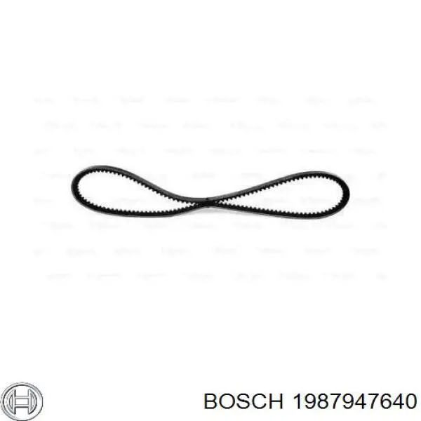 Ремень генератора 1987947640 Bosch