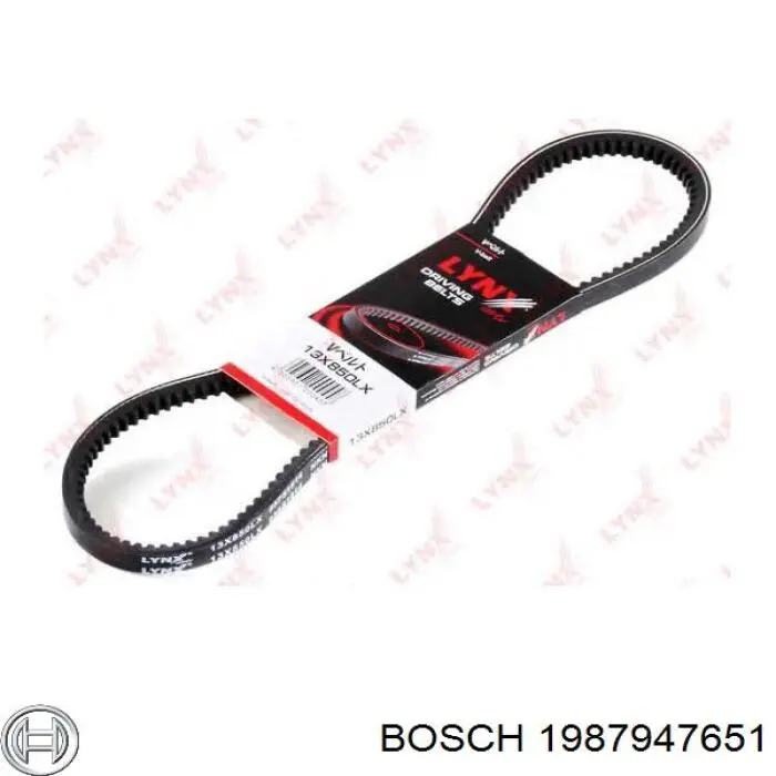 Купить 1987947651 Bosch Ремень генератора