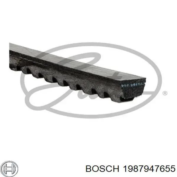 Ремень генератора 1987947655 Bosch