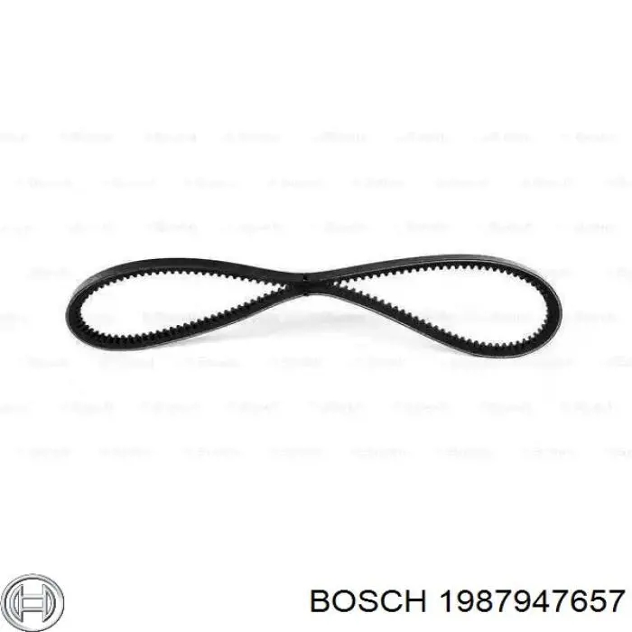 1987947657 Bosch correia dos conjuntos de transmissão