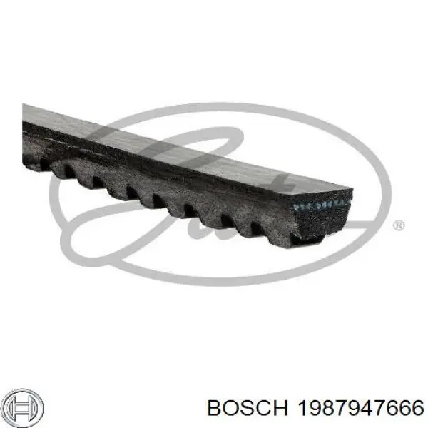 Ремень кондиционера Bosch 1987947666