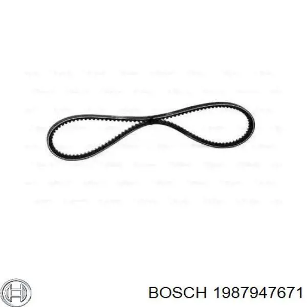Клиновый ремень Bosch 1987947671 цена, от 3.80 USD