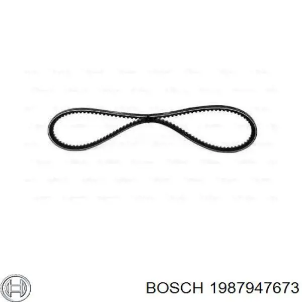 Ремень генератора 1987947673 Bosch
