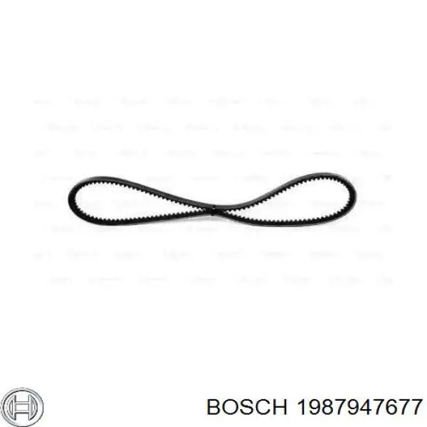 Correa trapezoidal 1987947677 Bosch