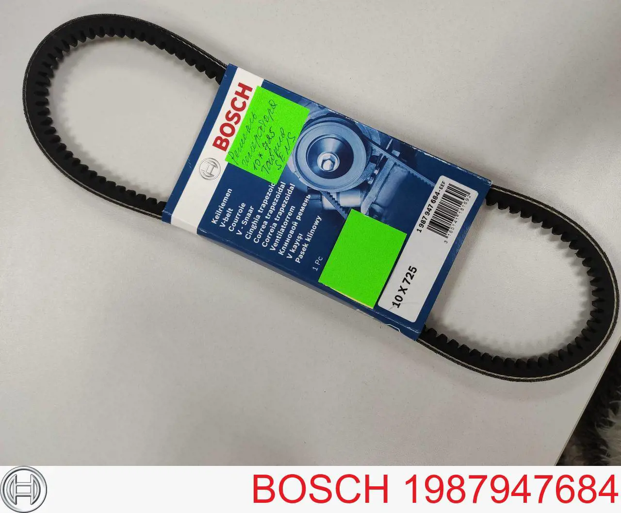 Ремень кондиционера Bosch 1987947684