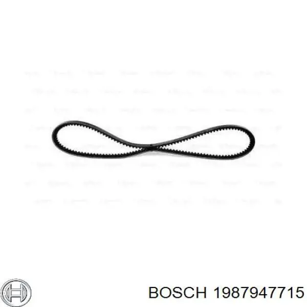 Ремень генератора 1987947715 Bosch