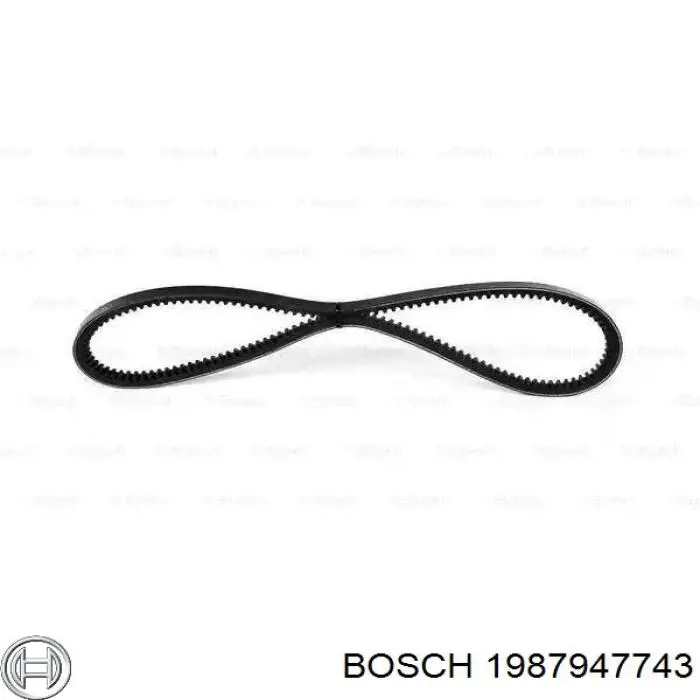 1987947743 Bosch correia dos conjuntos de transmissão