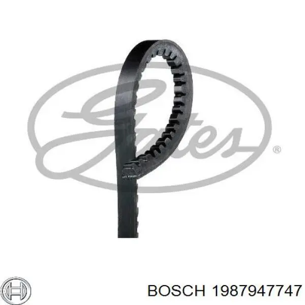 Клиновый ремень Bosch 1987947747 цена, от 7.02 USD
