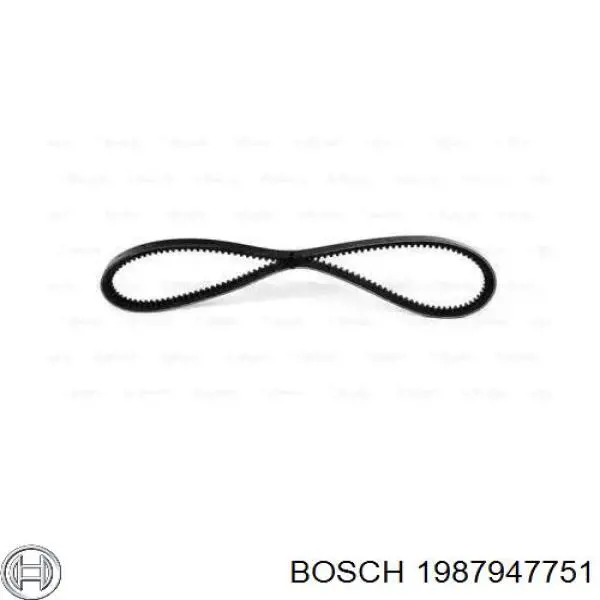 Ремень кондиционера Bosch 1987947751