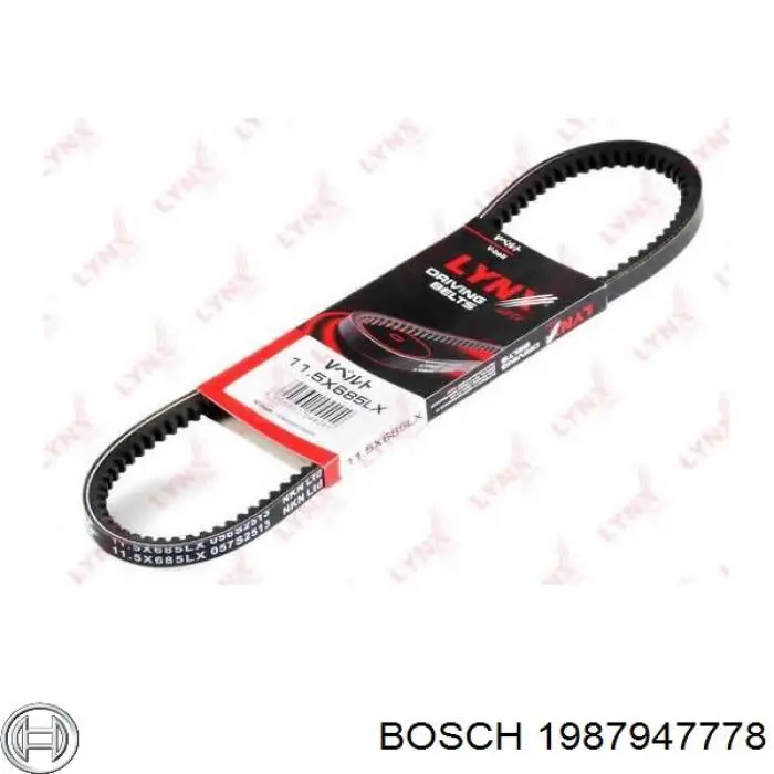 Купить 1987947778 Bosch Ремень генератора