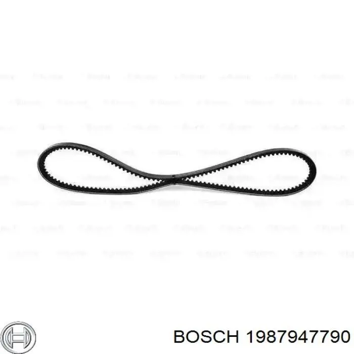 1987947790 Bosch correia dos conjuntos de transmissão