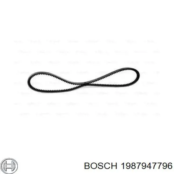 1987947796 Bosch correia dos conjuntos de transmissão