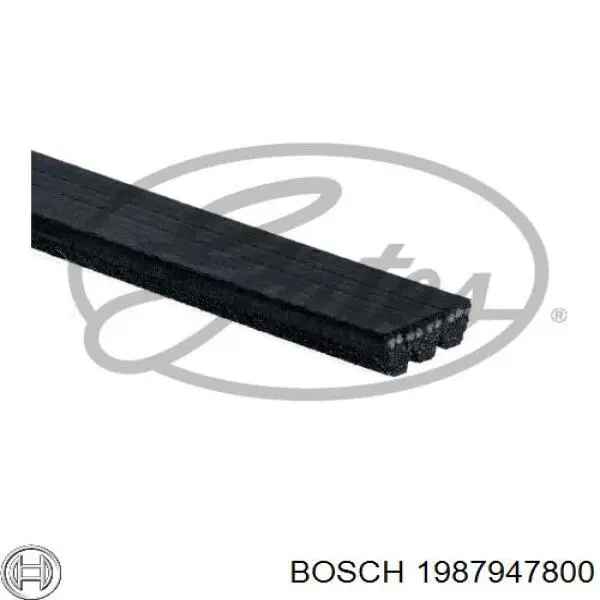 Клиновый ремень Bosch 1987947800 цена, от 3.77 USD