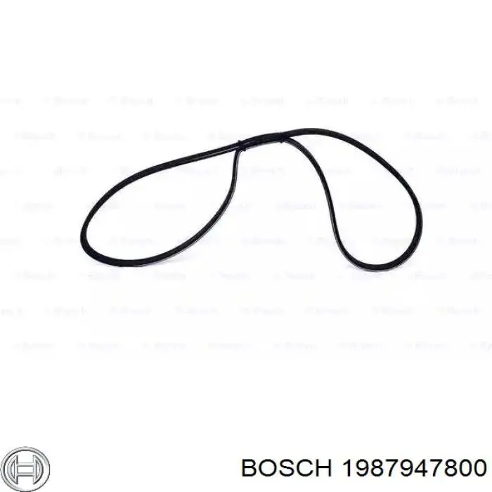 1987947800 Bosch correia dos conjuntos de transmissão