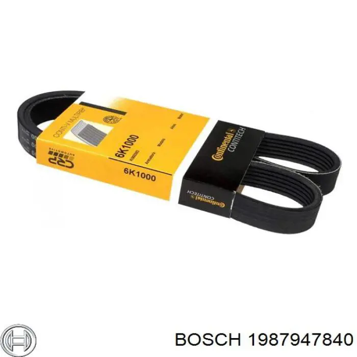 Ремень генератора 1987947840 Bosch