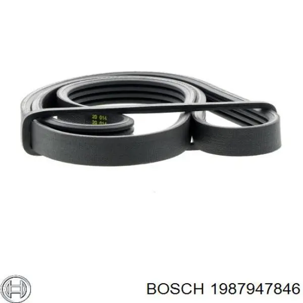 Ремень генератора 1987947846 Bosch