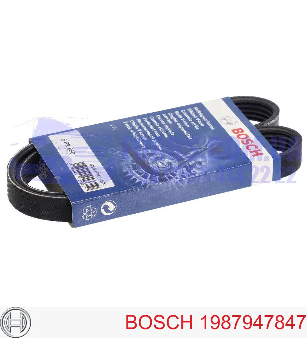 1987947847 Bosch ремень генератора
