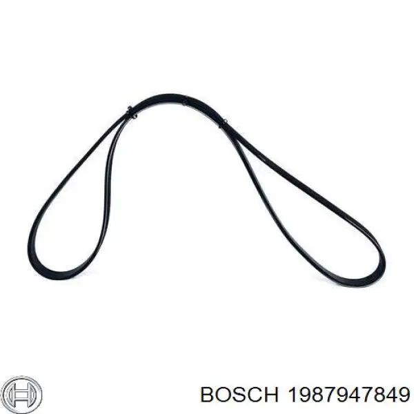 Ремень генератора 1987947849 Bosch