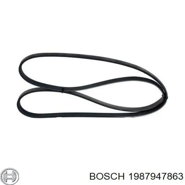 Ремень генератора 1987947863 Bosch