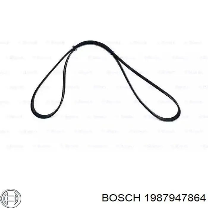 1987947864 Bosch correia dos conjuntos de transmissão